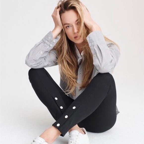 RAG & BONE Simone Snap front in black - Picture 1 of 9